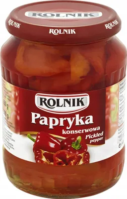 Obrázok produktu pre Rolnik Papryka Konserwowa 650 g