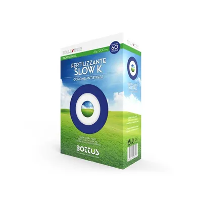 Zdjęcie produktu dla Bottos Slow K 13-5-20 + 2 MgO - 4 kg Rasendünger