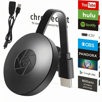 Produktbild von Wireless HDMI Display Dongle Smart TV Stick WiFi Streaming Miracast DLNA Airplay WLAN Multimedia Receiver Empfänger USB1080p Full HD HDTV Retoo