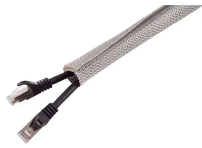 Produktbild von S/CONN maximum connectivity Flexibler Kabelkanal grau