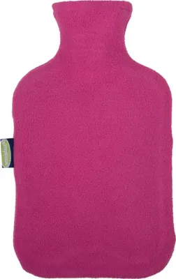 Produktbild von Sensiplast Wärmflasche Germany - mit Fleece Bezug Pink