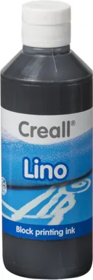 Productafbeelding van Havo Creall Lino, inkt voor linoleumdruk, 250 ml, zwart