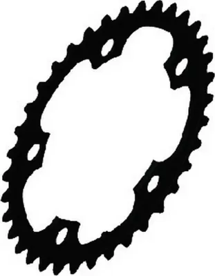 Immagine prodotto di SHIMANO FC-RS500 36 denti, nera - trasmissione precisa per sistemi compatti.