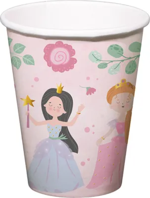 Produktbild von 8 Zauberschloss Pappbecher 250ml