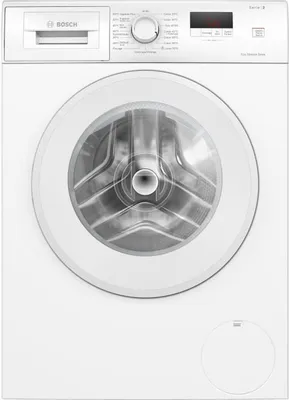 Image de Lave-linge hublot BOSCH SER2 WGE02406FR, 7 kg, Induction, 1400 trs/min, , Blanc
