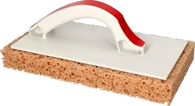 Produktbild von KOTARBAU® Reibbrett Kunststoff 290x150 mm PolyurethanSchwammbrett Reinigen von Fliesenreinigen