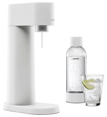 Produktbild von Mysoda Woody, Komposite, Edelstahl, Weiß, 245 mm, 130 mm, 408 mm, 1 l