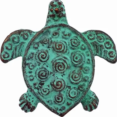 Produktbild von Minott Schmuck Anhänger | Messing mit Patina > Schildkröte | 41999