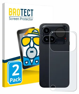 Produktbild von 2x BROTECT Schutzfolie für Nothing Phone (4a) Pro (Rückseite) Displayschutz Displayschutzfolie Folie Matt Entspiegelungsfolie