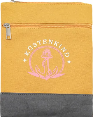 Produktbild von Leoberg Crossbag Tasche - Kleine Umhängetasche Schultertasche in Gelb-302131