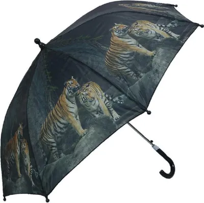 Produktbild von Kinderschirm Tiger,  Tiere Automatikschirm Stockschirm Schirm Schirme Raubkatze