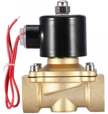Produktbild von DN25 1" Zweiwege-Magnetventil aus Messing, normalerweise geschlossen, 220 V Wechselstrom