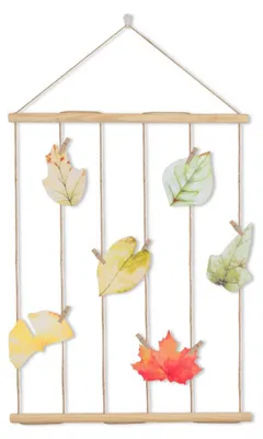 Produktbild von Hängendes Fotodisplay, DIY-Bilderrahmenhalter für die Wanddekoration mit Klammern und Schnüren