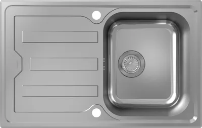 Produktbild von HANSGROHE 43364800 Einbauspüle S440-A342 79 Abtropffl.