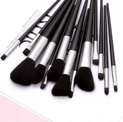 Obrázok produktu pre Carla Sada kozmetických štetcov Sobersides čierna One size