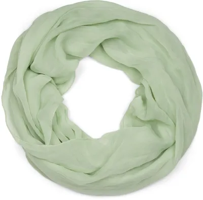 Productafbeelding van styleBREAKER: Lichte, effen gekleurde sjaal in lusvorm | Zomersjaal van soepel materiaal | Zijdezachte halsdoek voor dames en heren | Zacht, luchtig en modieus | 77 x 46 cm
