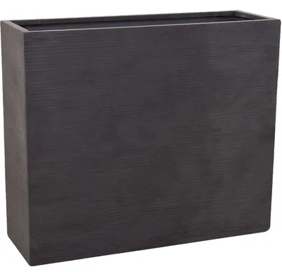 Produktbild von VIVANNO Raumteiler Fiberglas ELEMENTO Kasten, Streifengrau gestreift - 88x30x75 cm