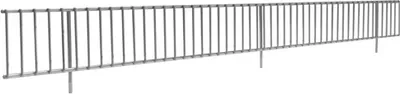 Produktbild von Draht-Schüttgutleiste für Schulte Fachbodenregale mit Stecksystem für MULTIplus85/150 | 100cm | Glanzverzinkt