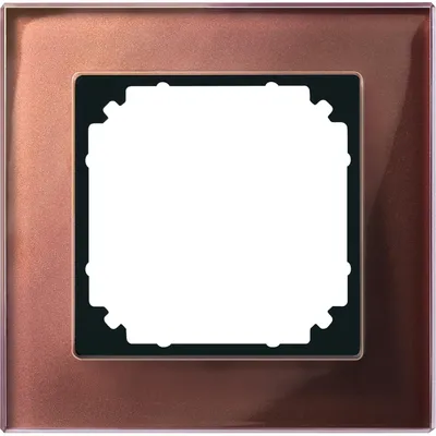 Produktbild von MERTEN 489115 - Braun - Glas - Glänzend - Schraubenlos - Merten - 1 Stück(e)