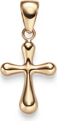 Anhänger-Kreuz-abgerundet-23-5x12mm-aus-750-Rotgold