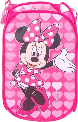 Produktbild von Disney - Herzen Wäschetonne, 80l TC433 (Einheitsgröße) (Pink)