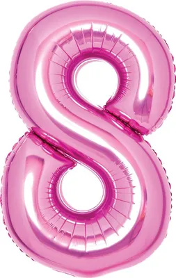 Produktbild von Amscan 9914048, Spielzeugballon, Folie, Pink, 5 Stück(e)