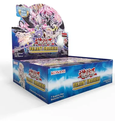 Produktbild von Yu-Gi-Oh! Valiant Smashers Display Deutsch – Booster Display mit 24 Packs
