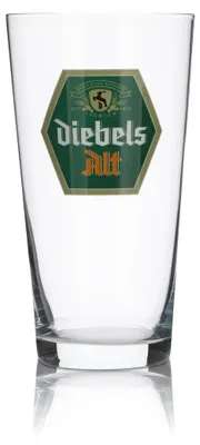 Produktbild von Diebels Altbier Glas  0,3l Altbecher Gläser Stange Retroglas Willibecher