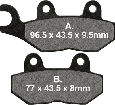 Immagine prodotto di Pastiglie freno EBC HH FA214/2 mescola sinterizzata per Triumph