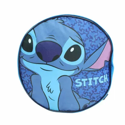 Zdjęcie produktu dla Plecak dziecięcy Disney Stitch ok. ⌀ 27 cm x 9 cm - niebieski