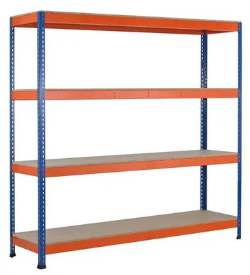 Produktbild von SCHULTE Schwerlast-Weitspannregal 18286-N blau 184,1 x 62,1 x 243,8 cm