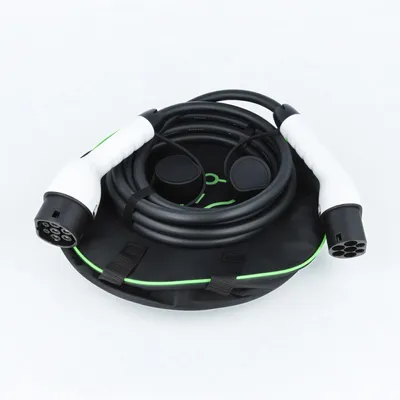 Produktbild von vhbw Typ 2 Ladekabel 22 kW 32 A 3-phasig 5 m für E-Auto - Kabel für Wallbox & Ladestation