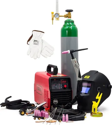 Produktbild von SET Ideal™ WIG/TIG AC/DC Puls 200Amp Schweißgerät Inverter Aluminium Edelstahl