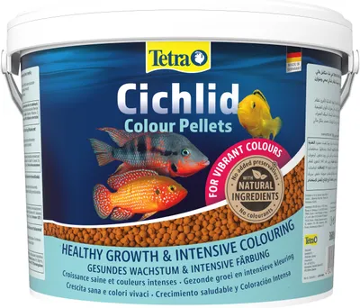 Produktbild von Tetra Cichlid Colour Pellets 10 Liter