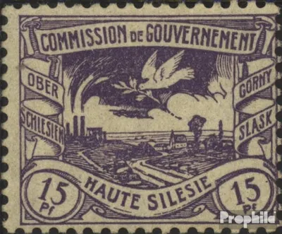 Produktbild von Briefmarken Oberschlesien 1920 Mi 17 gestempelt Schlesische Hüttenwerke