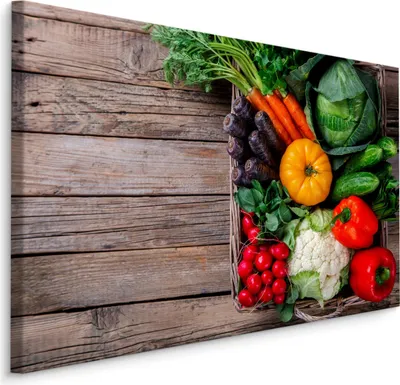 Obrázok produktu pre Obrázok abstraktné 3D dekorácie do kuchyne VEGETABLES zelená doska listy 120x80cm