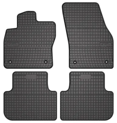 Zdjęcie produktu dla Dywaniki gumowe do Volkswagen Tiguan II 2015- (crossover) – 4 szt., czarne, dopasowane – Wielganizator SolidPRO