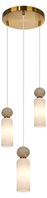 Zdjęcie produktu dla Lampa wisząca SANTOS PND-95331-3-BRSS Italux