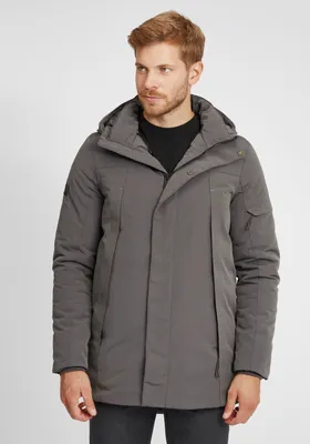 Produktbild von INDICODE IDRader Herren Winterparka Parka Winterjacke mit Kapuze