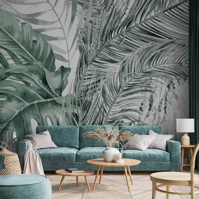 Produktbild von Vlies Fototapete - Dense Jungle 350x256 cm Blätter b-C-10379-a-a