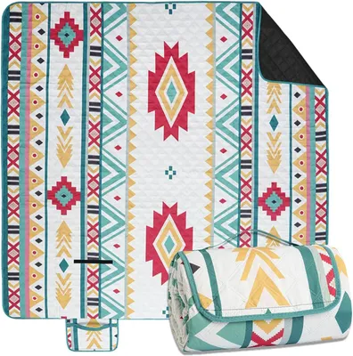 Obrázok produktu pre Pikniková deka 200 x 200 cm, XXL, vodotesná, izolovaná, priedušná, pre piknik