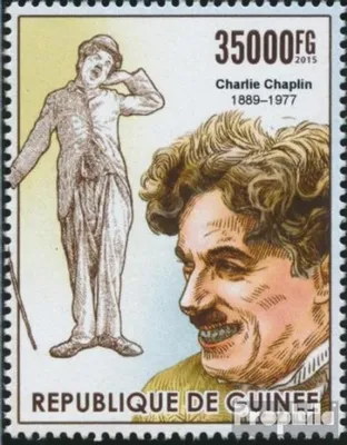 Produktbild von Briefmarken Guinea 2015 Mi 11332 (kompl. Ausgabe) postfrisch Charlie Chaplin