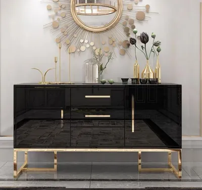 Image de Commode Armoire Sideboard Moderne Meubles en bois Commodes Sideboards Nouveau