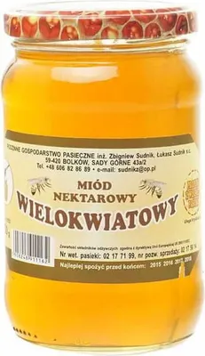 Produktbild von Blütennektarhonig 500g SUDNIK