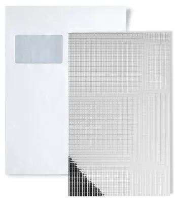 Image de 1 ÉCHANTILLON panneau mural WallFace S-27378 format A5 | SILVER 10X10