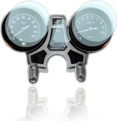 Produktbild von Tachoschutzfolie Displayschutzfolie passend für Honda CB1100EX CB1100RS CB1300 2014+ 2x Anti Glare