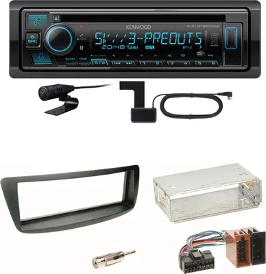 Produktbild von Kenwood KDC-BT960DAB Bluetooth DAB Einbauset Toyota Aygo Citroen C1 Peugeot 107