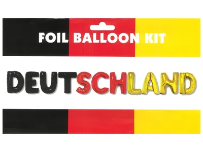 Produktbild von Folieron Europameisterschaft/Weltmeisterschaft Fußball Deutschland 36 cm