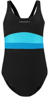 Image de Crowell - Maillot de bain « Swan » pour filles MR2096 (116) (noir/bleu)
