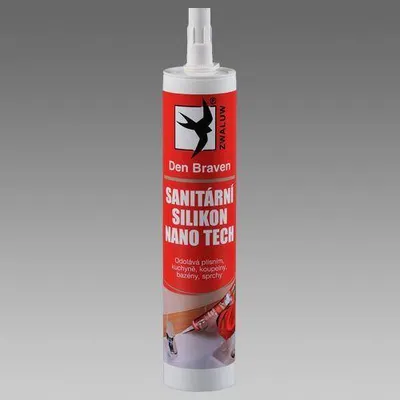 Obrázek produktu pro DEN BRAVEN silikon sanitární 280ml šedý 30213RL
